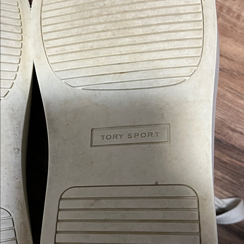 Tory Sport White Women's Sneakers - Picture 7 of 10